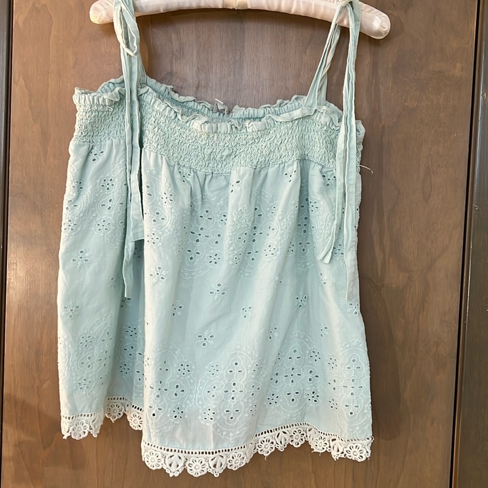 Laced Top with Straps